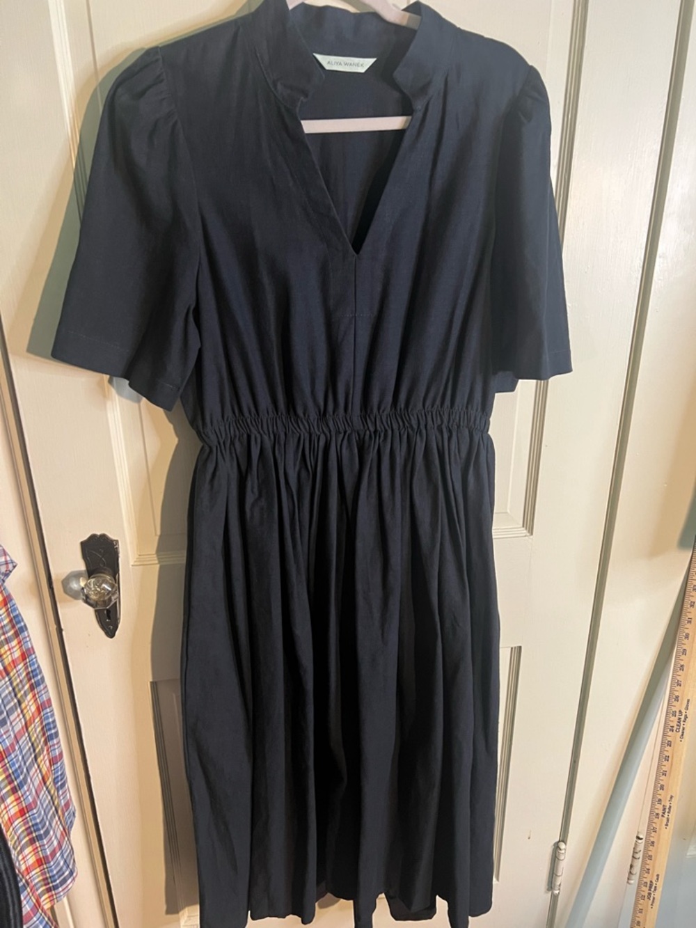 NWOT Aliya Wanek Jorja Dress in Faded Black Sz XL - Picture 2 of 9